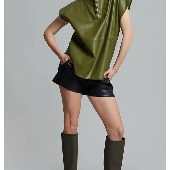 The Frankie Shop Half-zip Sleeveless top NWT - Picture 8 of 9